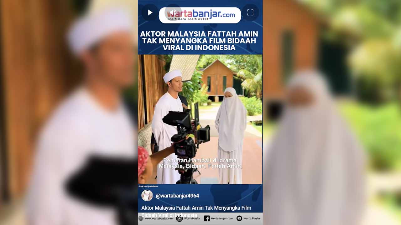 VIDEO - Aktor Malaysia Fattah Amin Tak Menyangka Film Bidaah Viral di Indonesia