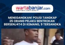 VIDEO - MENEGANGKAN! Polisi Tangkap 25 Orang Pelaku Bentrokan Bersenj4t4 di Kemang, 9 Tersangka