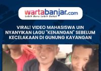 VIDEO - Viral! Video Mahasiswa UIN Nyanyikan Lagu "Kenangan" Sebelum Kecelakaan di Gunung Kayangan