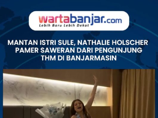 VIDEO - Mantan Istri Sule, Nathalie Holscher Pamer Saweran dari Pengunjung THM di Banjarmasin
