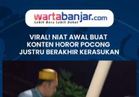 VIDEO - VIRAL! Niat Awal Buat Konten Horor Pocong Justru Berakhir Kerasukan