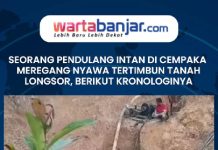 VIDEO - Seorang Pendulang Intan di Cempaka Meregang Nyawa Tertimbun Tanah Longsor, Berikut Kronologinya