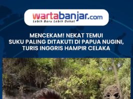 VIDEO - MENCEKAM! Nekat Temui Suku Paling Ditakuti di Papua Nugini, Turis Inggris Hampir Celaka!