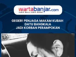 VIDEO - GEGER! Penjaga Makam Kubah Datu Bangkala Jadi Korban Perampokan