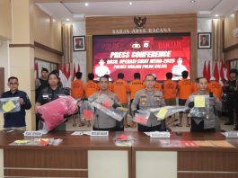 Polres Banjar Amankan 116 Tersangka dari 26 Laporan Selama Operasi Sikat Intan 2025