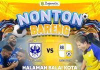 Nobar Laga Hidup dan Mati Barito Putera Hari ini di Balaikota