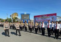 Siap Tanggulangi Karhutla, Polres Kotabaru Gelar Apel Siaga