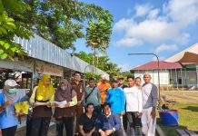 Jemaah Calon Haji Asal Tanah Bumbu Rajin Olahraga Jelang Berangkat ke Tanah Suci