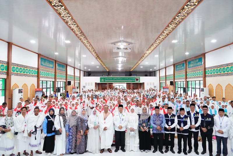 423 Jemaah Embarkasi Banjarmasin Kloter 9 Bertolak ke Arab Saudi, Kementerian Agama: 135.093 Jemaah Tiba di Tanah Suci