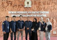 Mahasiswa Tanah Bumbu Sampaikan Aspirasi ke DPRD Kalsel, Adrizal: Anak Muda Harus Punya Terobosan Positif!