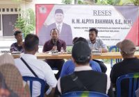 Warga Desa Makmur Jaya Keluhkan Jalan Lingkungan kepada Wakil Ketua DPRD Kalsel
