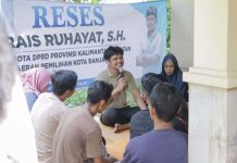 Ketua Komisi I DPRD Kalsel Tampung Aspirasi di Kelurahan Kuin Cerucuk