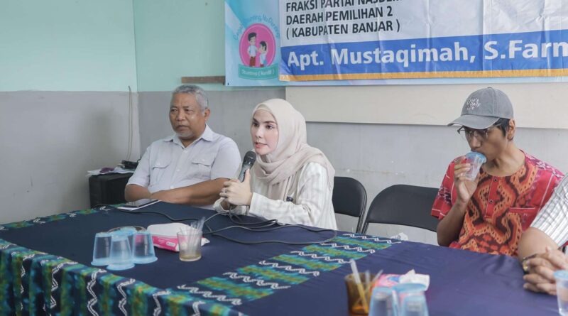 Ketua Komisi III DPRD Kalsel Tampung Aspirasi Perbaikan Jalan di Desa Batu Balian