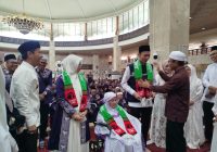 575 Jemaah Haji Embarkasi Banjarmasin Resmi Dilepas, Termuda Berusia 19 Tahun, Tertua 86 Tahun