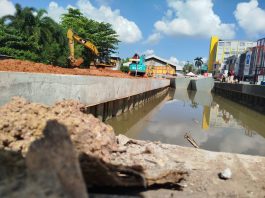 Revitalisasi Sungai Veteran Dimulai, Warga Banjarmasin Antusias