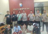 Lima Pelaku Judi Togel Terjaring Razia Operasi Sikat Intan 2025 Polsek Anjir Pasar