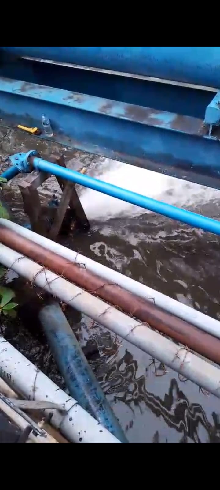 Air Keruh di Banjarmasin Utara, PAM Bandarmasih Lakukan Upaya Flushing