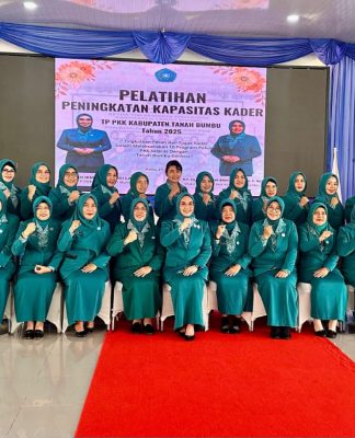 Buka Rakon dan Pelatihan TP PKK, Ketua TP PKK Tanbu Ingatkan 5 Poin Penting Kader PKK