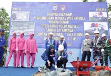 DPRD dan Bupati Apresiasi Pembangunan Markas Ditpolairud di Tanah Bumbu