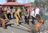 Polres Balangan Siaga Karhutla, Gandeng Lintas Sektor Hadapi Musim Kemarau
