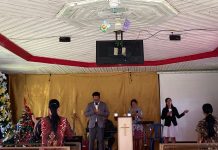 Peringati Kenaikan Isa Almasih, Jemaat Gereja Dayak Pitap Gelar Ibadah Syukur