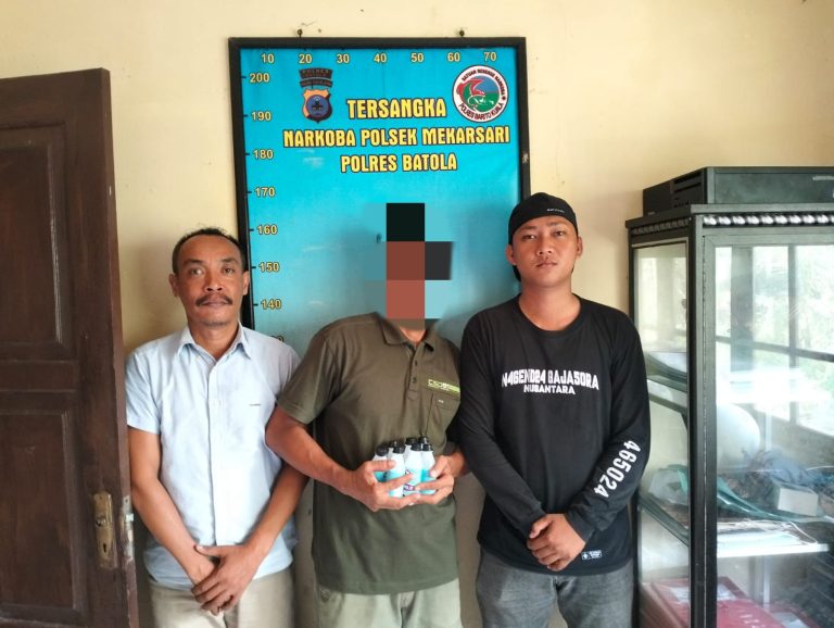 Miliki dan Jual Alkohol Kadar 95% ke Warga Desa Mekarsari, SR Digerebek Polisi