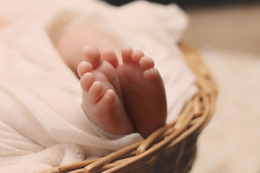 Ilustrasi seorang bayi.(pixabay)