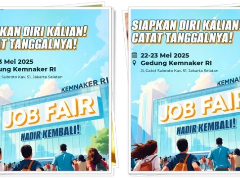 Ribuan Lowongan Dibuka! Job Fair Nasional Kemnaker 2025 Digelar 22–23 Mei, Ayo Siapkan Berkas Kamu!
