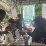 Meski Gerimis, Warga Desa Ambakiang Serbu Pasar Murah Disperindag Balangan!
