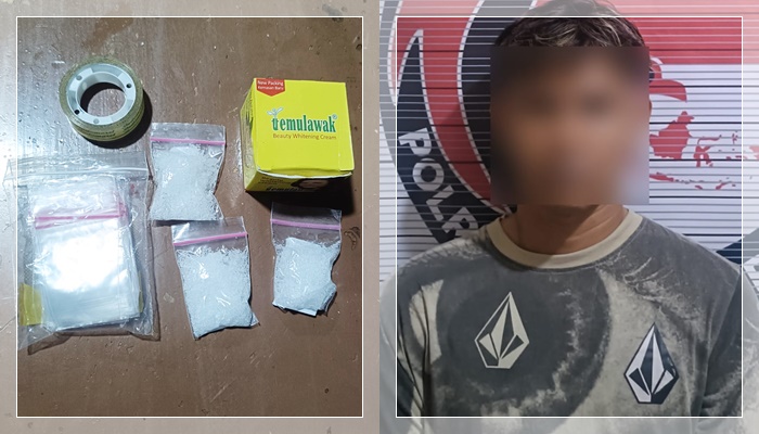 Kedapatan Bawa Puluhan Gram Sabu, Pengedar Asal Kelayan Selatan Diciduk Polisi Lagi Hunting