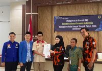 Nadea Rizky Ananda Jadi Perempuan Pertama yang Catat Sejarah di KNPI HST