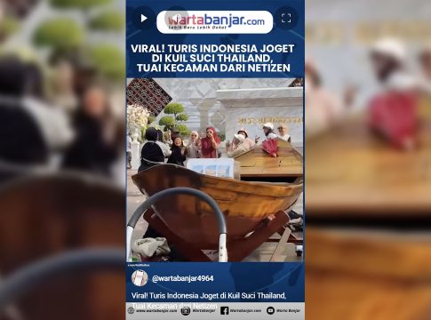 VIDEO - Viral! Turis Indonesia Joget di Kuil Suci Thailand, Tuai Kecaman dari Netizen