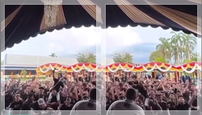Heboh! Acara Perpisahan SMK di Tapin Diisi DJ Lokal, Siswa Joget Ria di Tengah Musik Disko