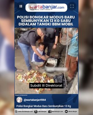 VIDEO - Polisi Bongkar Modus Baru Sembunyikan 13 Kg Sabu Didalam Tangki BBM Mobil
