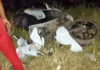 Pengendara Terkapar di Jalan A Yani Km 10