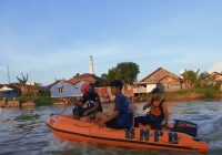 BPBD HSS Ikut Terjunkan Relawan Mencari Remaja Tenggelam di Sungai Kali Nagara