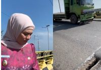 Dua Lubang Menganga di Jembatan Basirih, Wakil Wali Kota Banjarmasin Tinjau Langsung