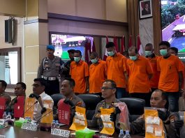 Polres Banjar Ungkap 10 Kasus Dua Pekan Terakhir, 8 Kasus Narkoba