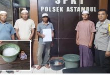 Penjual Tuak Diamankan Polsek Astambul, 20 Liter Air Aren Jadi Barbuk