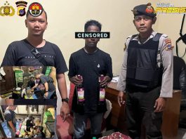 Penjual Alkohol Kadar Tinggi Diringkus Polsek Kelumpang Tengah