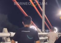 Viral Seleb Tiktok Kalimantan Beradu Live Streaming di Jembatan Basit