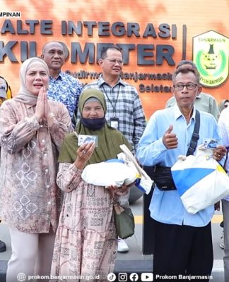 Naik Bus Bayar Pakai Botol Resmi Diluncurkan Wakil Wali Kota Banjarmasin
