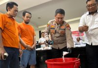 Polresta Banjarmasin Musnahkan Narkotika Senilai Rp 1,8 Miliar, 51 Tersangka Diamankan