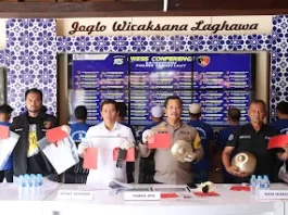 Polres Tanah Laut Amankan 9 Tersangka Kasus Pencurian