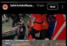 Satu Korban Tenggelamnya KMP Muchlisa di Teluk Balikpapan Ditemukan Tak Bernyawa, Satu Lagi Masih Dicari