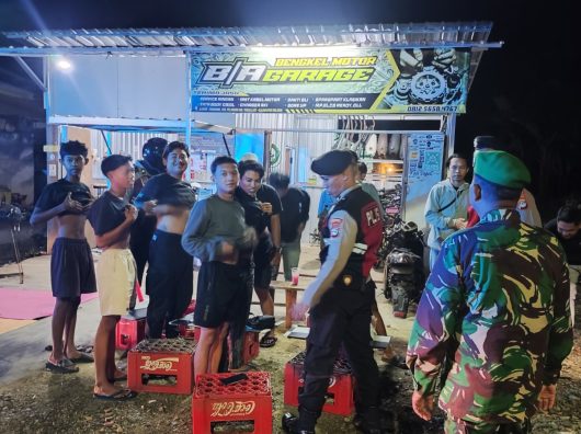 Kurangi Gangguan Kamtibmas, Polres Tanah Laut Gencarkan Razia Malam di Lokasi Rawan