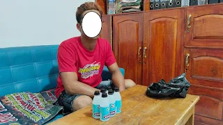 Gelar Razia Pekat, Personel Polsek Tambang Ulang Sita Sejumlah Botol Alkohol Gadjah Duduk 95%