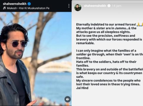India-Pakistan Perang Lagi, Shaheer Sheikh Khawatirkan Keluarganya di Jammu dan Kashmir