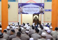 Polres Tala Gelar Shalat Hajat dan Doa Bersama Demi Terwujudnya Kamseltibcar Lantas