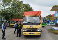 Dishub dan Satlantas Polresta Banjarmasin Razia Angkutan Barang, Puluhan Kendaraan Terjaring Pelanggaran Administrasi